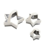 3PC Pastry Grinding Tools-Silver