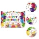 thumbnail image 5 of KAKOWELY Fondo de pancarta de feliz cumpleaños, decoración de fiesta de cumpleaños, fondo de globos, 5 of 5