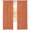 Orange, variant on Carbon Black Sheer Curtains 63 Inches Long, Rustic Farmhouse Solid Color Light Filtering Window Curtains for Living Room/Bedroom, Rod Pocket Voile Sheer Curtain Drapes, 52"W x 63"L, 2 Panels