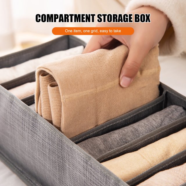 Organizador de ropa lavable compartimento plegable caja de almacenamiento Wdftyju Embalaje original