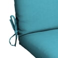 thumbnail image 4 of Mainstays 37 in x 19.5 in Aqua Blue 1-Piece Rectangle Outdoor Chair Cushion, 4 of 6