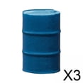 thumbnail image 1 of Modelo De Barril De Aceite A Escala 3x1/64, Tren En Miniatura, Escena De Decoración Ferroviaria, Calibre S, Azul, 1 of 8