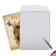 thumbnail image 3 of 1 Big Miss You Card with Envelope (8.5 x 11 Inch) - Fluttering Words J6477AMYG, 3 of 6