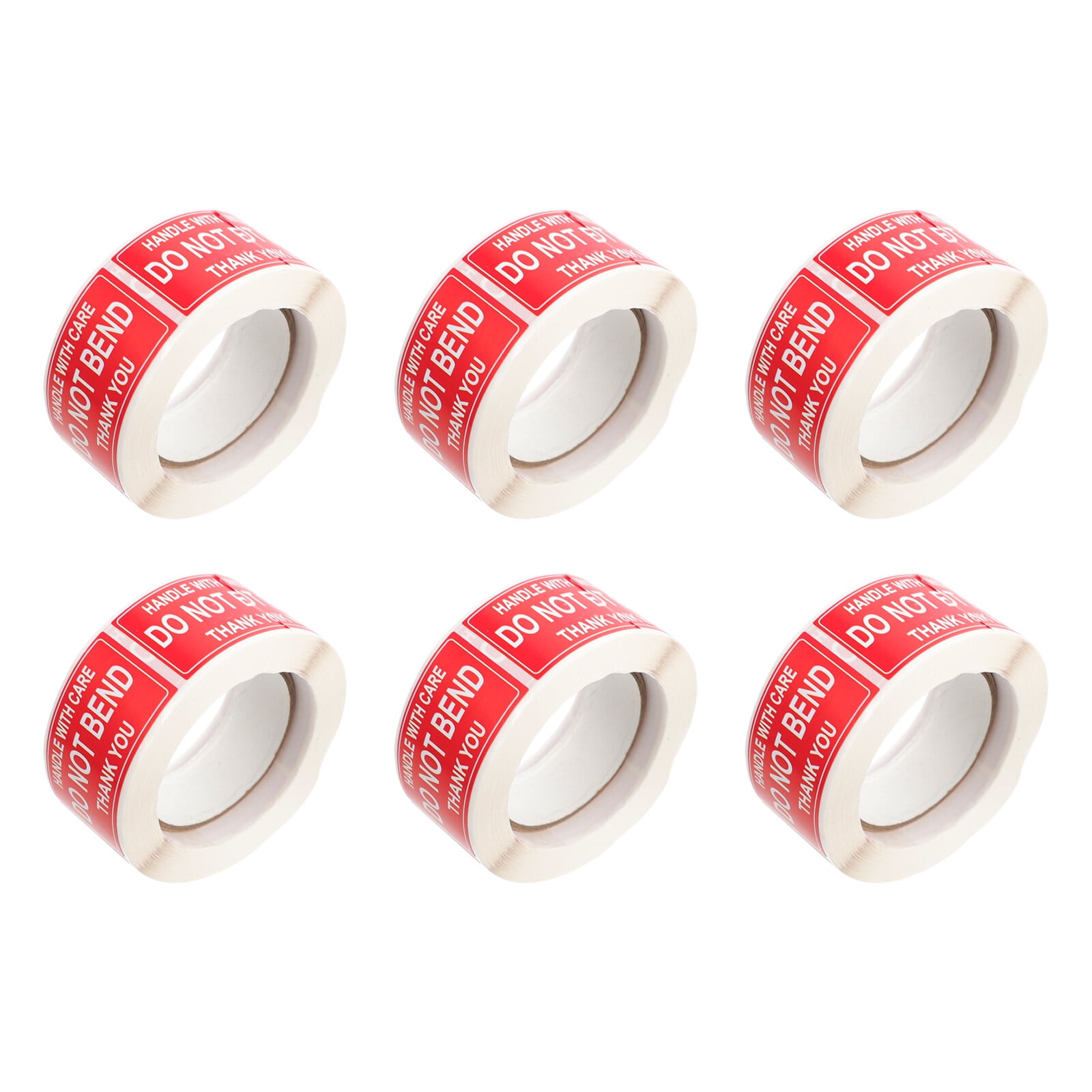 6 Rolls Shipping Warning Labels Packing Warning Stickers Adhesive Warning Decals