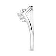 thumbnail image 3 of Dash Jewel 1.9 Ct Round Cut Diamond Engagement Band - Stunning Lab-Created Simulated Diamond Ring - 14K White Gold Plated - Elegant Prong Set - Ideal for Weddings- Engagements- or Gifting for Her, 3 of 3