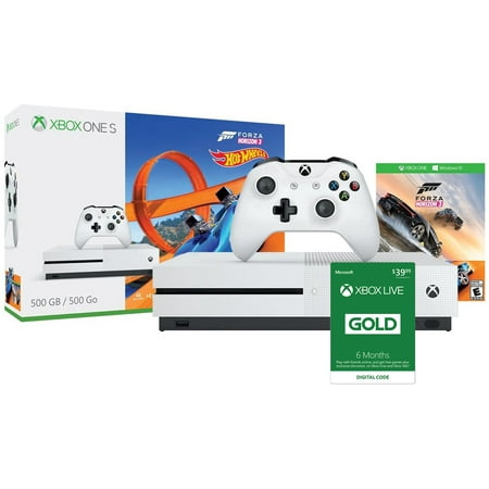 Choice of Xbox One S with 6 Month Live Card Value Bundle