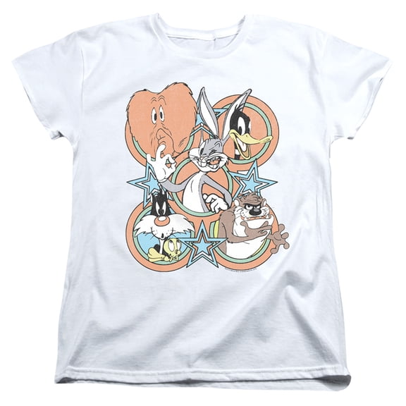 Looney Tunes Screen Stars Women's T-Shirt White