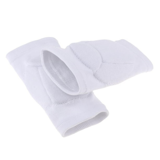Rodillera Térmica Unisex, Protectora Estabilizadora De Para Running Baloncesto Fútbol Danza Calentamiento De Rodillos Codo blanco