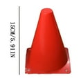 thumbnail image 3 of Ground ConeMarking ConeGame Prop Sports Training Cones for Agility Drills, Soccer Practice, Field Markers, Durable Plastic Construction, 3 of 3