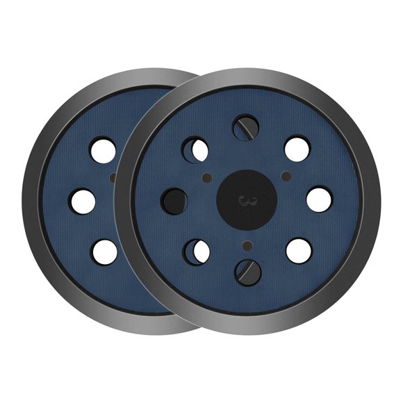 2 Pack 5 inch 8 Hole Sander Hook and Loop Replacement Pad Compatible with DeWalt, Black & Decker Tools, Fits DeWalt 151281-08, DW420, DW421, D26451, D26453 Orbital Sander