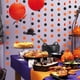 thumbnail image 3 of Guirnalda de puntos de Halloween de color naranja y negro: decoraciones para fiestas de Halloween, cintas de Halloween, 4 m, 3 of 5