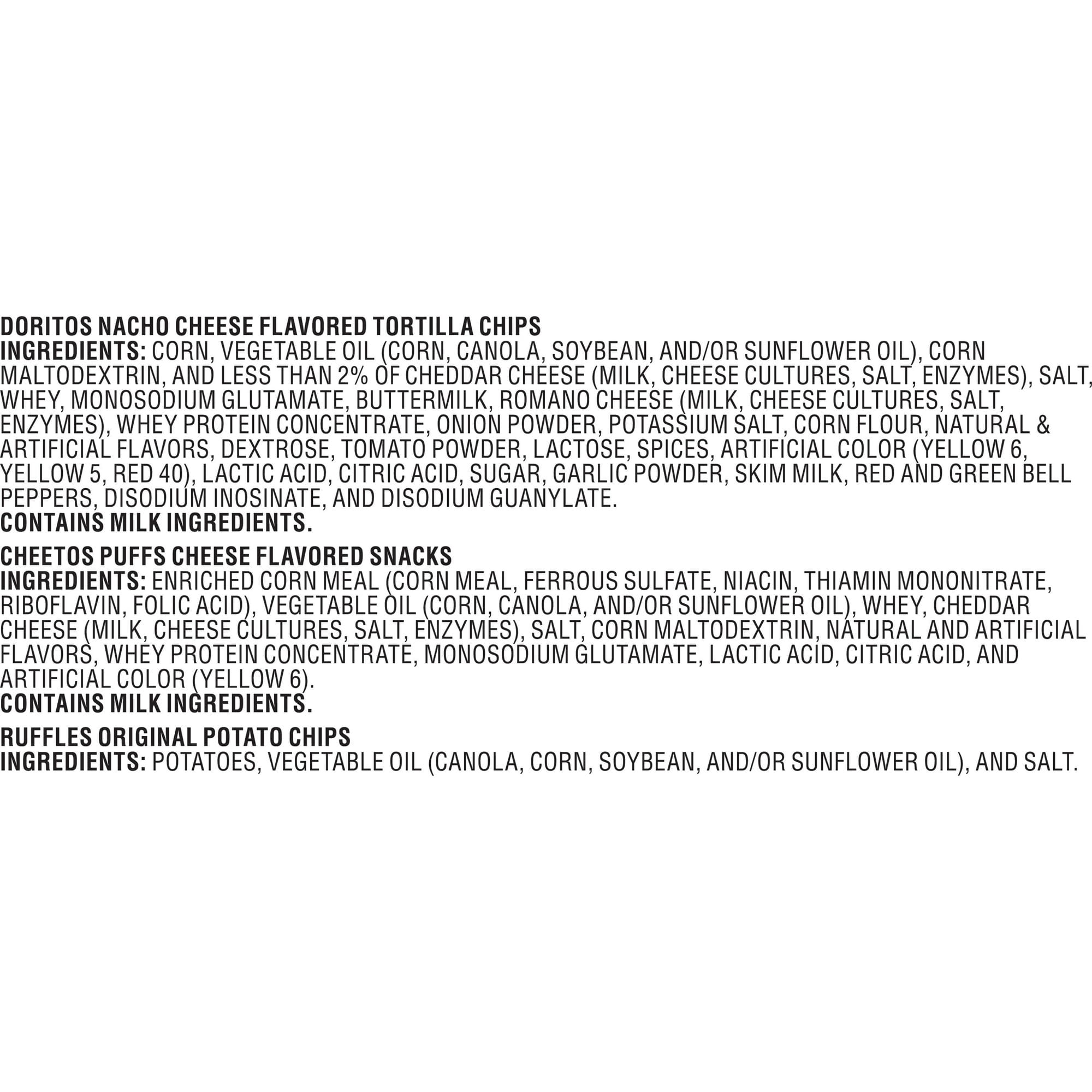 Frito-Lay Snacks Favorites Mix Variety Pack, 10 Count ( 4 Pack )