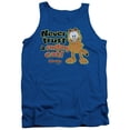 thumbnail image 1 of Garfield Smiling Adult Tank Top Royal Blue, 1 of 1