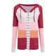 thumbnail image 5 of Gibobby Suéter de invierno para mujer, suéter con cuello en V de otoño e invierno(Rojo,G), 5 of 5