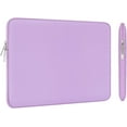 thumbnail image 6 of Mosiso Laptop Sleeve for MacBook Air Pro 13 inch M3 M2 M1 Lenovo Dell HP Asus Acer, Protective Neoprene Notebook Bag with Small Case, Purple, 6 of 8