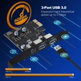 thumbnail image 4 of USB PCIE Card 18W Power Delivery, PCI Express 3 Port (Type C, 2 X Type A) PCIe USB 3.0 Fast Charging Card Expansion Card, 4 of 5