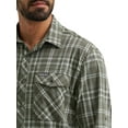 thumbnail image 4 of Wrangler® Men's and Big Mens Outdoor Long Sleeve All Season Stretch Shirt, Sizes S-3XL, 4 of 6