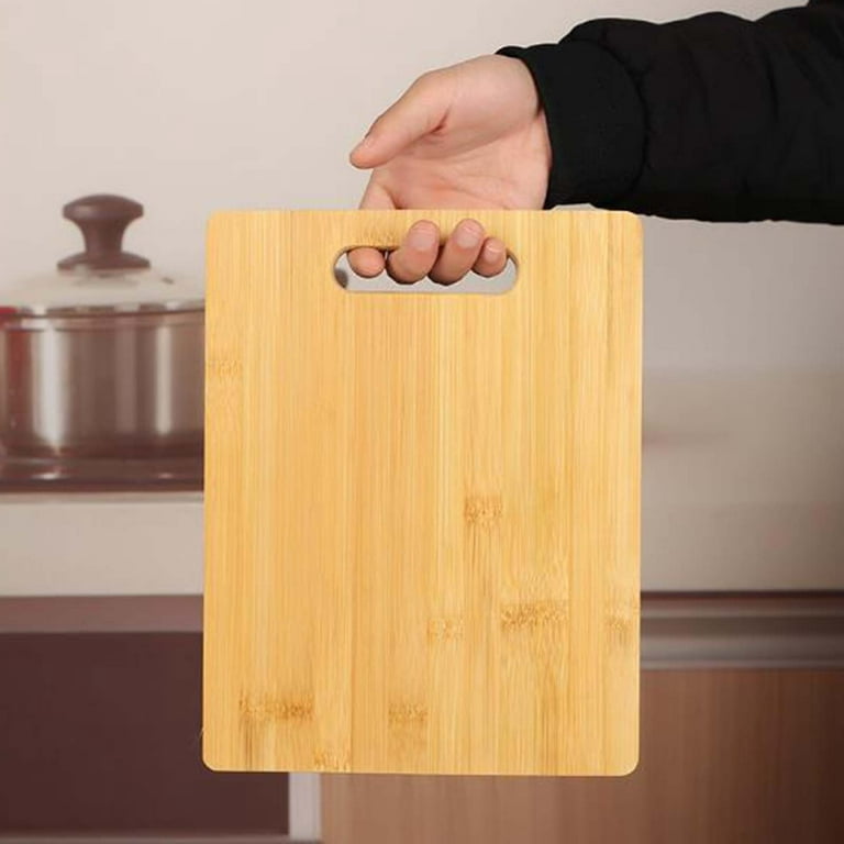 BeforeyaynCooking Board Inner Handle Thawing Board Square And Wood Cutting  Board Travel Fruit Chopping Board Camping Portable Small Vegetable Board