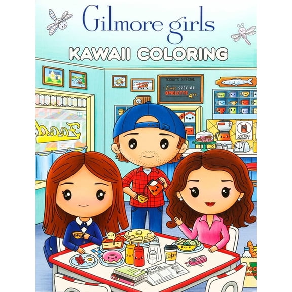 Kawaii Coloring Gilmore Girls Kawaii Coloring, (Paperback)