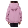 thumbnail image 2 of Rokka&Rolla Girls' Bubble Hem Transitional Jacket Fleece Lined Windbreaker, 2 of 13