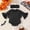 Black, variant on Zecgelong Baby Bat Long Sleeve Romper with Headband Toddler Party Outfit Black Size 0-18M