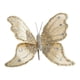 thumbnail image 3 of Adorno navideño de mariposa con pinza para la pared, decoración brillante para el árbol de Navidad Oro, 3 of 9