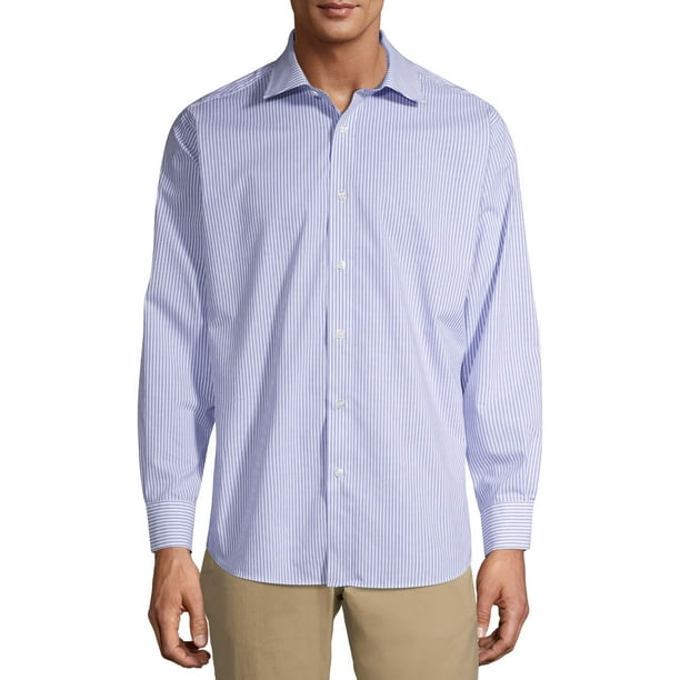 Nautica - Nautica Men's Dress Shirt - Walmart.com - Walmart.com