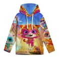 thumbnail image 5 of Super Kitties Kid Hoodies Boys Girls 3D Graphic Sweatshirt Long Sleeve Pullover Hoodie Casual Hooded Sweater Coat L, 5 of 6