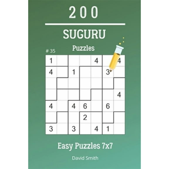 Suguru Puzzles - 200 Easy Puzzles 7x7 vol.35