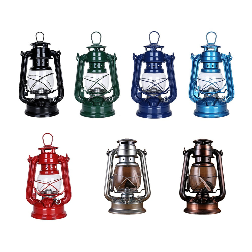 Flame Light Vintage Lantern Classic Kerosene Lamp Kerosene Lantern Oil Lamp Outdoor Camping Lights Burning Lantern Lantern Hurricane Lantern