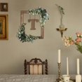 thumbnail image 4 of BKER Wooden Alphabet Wreath For Wall Home Living Room Bedroom Decorative Letter Sign With Hook And Rope For DIY Word Display, 4 of 6