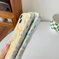thumbnail image 5 of Retro Oil Painting Flower Floral Pattern Compatible with iPhone Case (Yellow,iPhone 14 Pro), 5 of 6