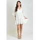 thumbnail image 1 of Vestido detalle calado /Juvenil, 8515 (Blanco) blanco G, 1 of 5