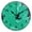Black, variant on 9.84in Elegant Bird Silhouette PVC Canvas Wall and Table Clock with Canvas Texture, Black or Gold Hands