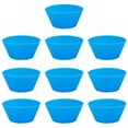thumbnail image 1 of Moins de 5 Moules de Cuisson 10 Pcs Moules de Cuisson Antiadhésifs 10 Pcs Moules de Cuisson en Silicone Réutilisables Antiadhésifs Gâteau Résistant à la Chaleur pour Fêtes Fêtes, 1 of 8