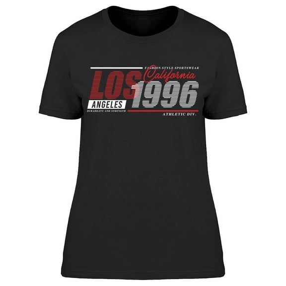 Fashion Style Sportswear L A T-Shirt Women -Image by Shutterstock, Female XX-Large
