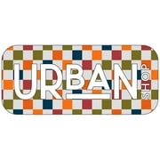 Urban Shop Ombre Checkerboard 3 Piece Comforter Full