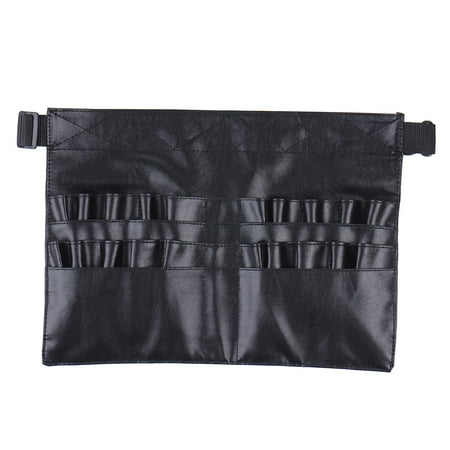 Cosmetic Makeup Brush Bag Professional 20 Pockets Brush Organizer with Artist Belt