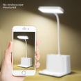 thumbnail image 3 of Lámpara de escritorio LED multifuncional para estudiantes, protección ocular, pequeña lámpara de escritorio, lámpara creativa de aprendizaje para dormitorio, luz de noche para dormitorio, lámpara de, 3 of 4