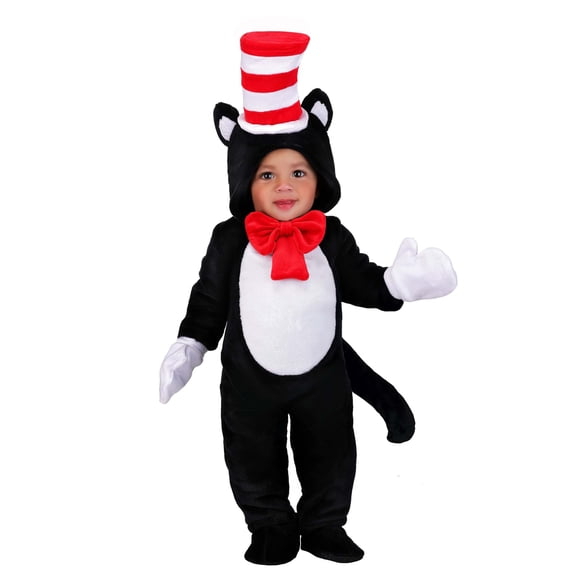 Premium Infant Cat in the Hat Costume Onesie