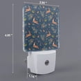 thumbnail image 2 of Rocae Cartoon Deers for 0.5W Plug in Night Light, Dusk to Dawn, Bright Nightlight Auto-On/Off-US, 2 of 7