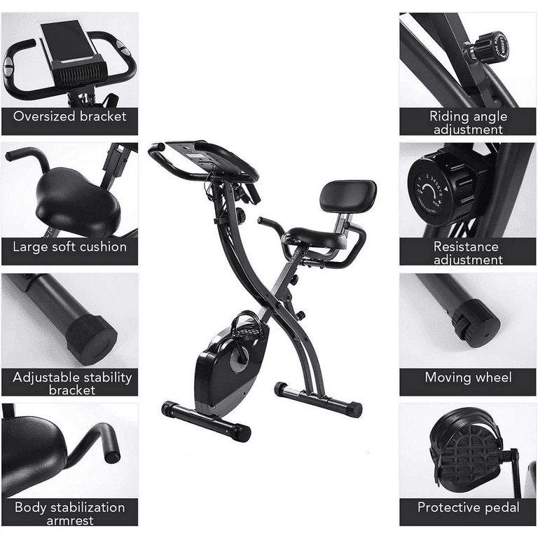 Portable stationary bike walmart sale