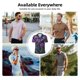 thumbnail image 5 of Balery Starry Night Iris Field Camisa Polo de Hombre con Estampado, de Manga Corta y Tejido Medio, Camisa Tipo Golf Polo-Medium, 5 of 6