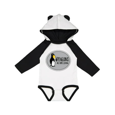 

Inktastic Penguins Are Better Looking Gift Baby Boy or Baby Girl Long Sleeve Bodysuit