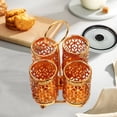 thumbnail image 4 of GETAJGHSD Golden Metal Cutlery Organizer Upright Holder for Tableware Storage and Kitchen Drawer Organization, 4 of 6