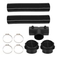 thumbnail image 1 of Kit de tubo de calefacción para automóviles Unique Bargains con cubierta de salida de aire redonda y conector de tubo en Y, 1 of 1