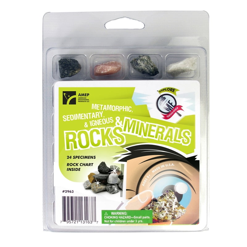 EXPLORE WITH ME GEOLOGY ROCKS MINERALS SET