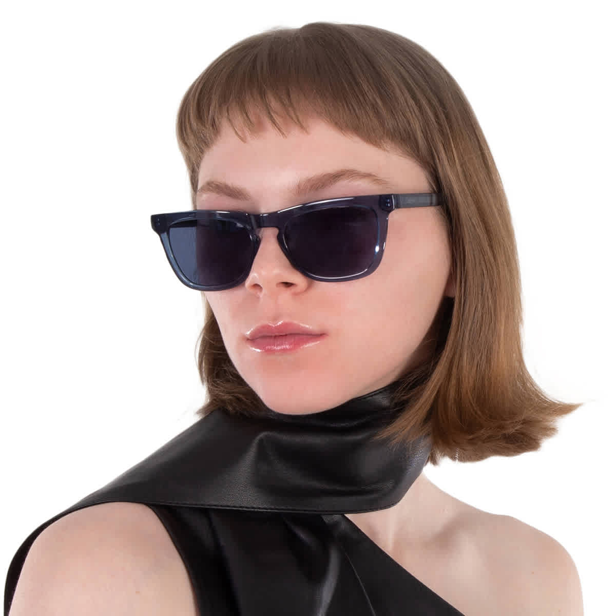 NWT Calvin Klein CK19309SG Satin Brown Cat Eye Sunglasses 55-16-140 w/Case NWT Calvin Klein CK19309SG Satin Brown Cat Eye Sunglasses 55  main image 4