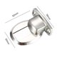 thumbnail image 5 of Tope de puerta magnético, soporte de puerta de metal resistente, tope de puerta magnético con tornillos ocultos y autoadhesivos 3M para puerta de oficina en casa, 5 of 8