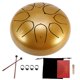 thumbnail image 2 of Tambor De Lengua De Acero De 6 Pulgadas, Tambor De Mano De 8 Melodías, Tambor De Tanque Con Palos, Bolsa De Transporte, Instrumentos De Percusión Guardurnaity EL010027-00, 2 of 6